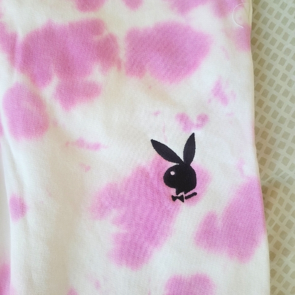 Missguided X Playboy purple tiedye joggers - Picture 5 of 5